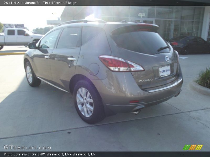 Tinted Bronze / Beige 2011 Nissan Murano SL