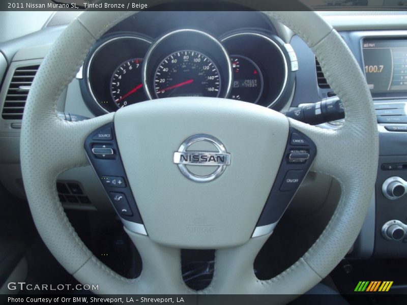 Tinted Bronze / Beige 2011 Nissan Murano SL