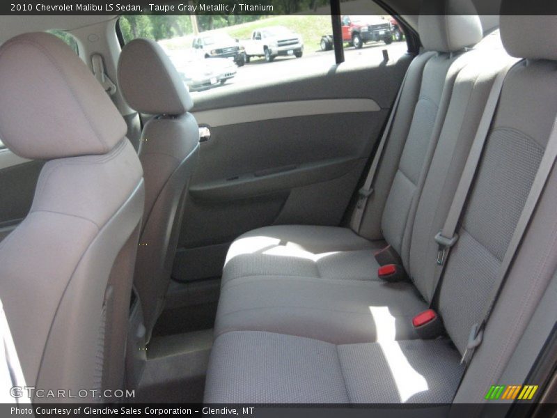 Taupe Gray Metallic / Titanium 2010 Chevrolet Malibu LS Sedan