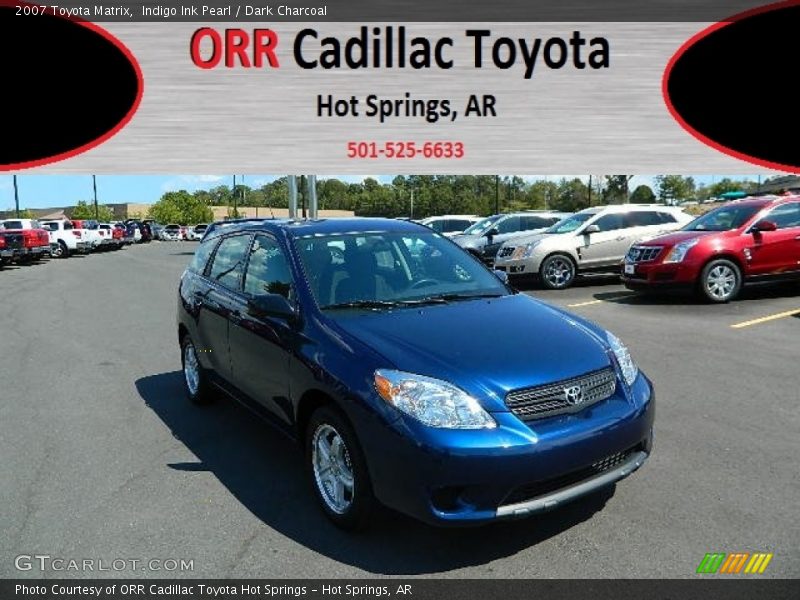 Indigo Ink Pearl / Dark Charcoal 2007 Toyota Matrix