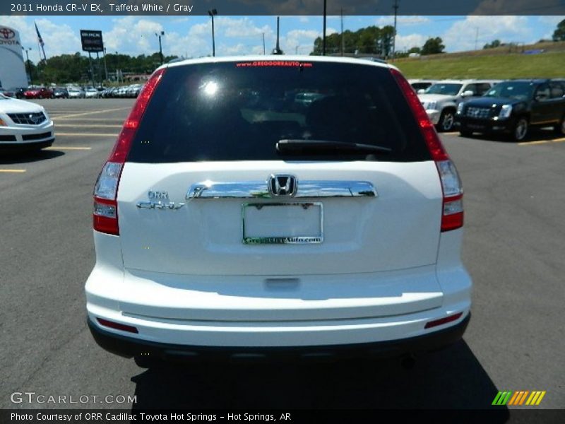 Taffeta White / Gray 2011 Honda CR-V EX