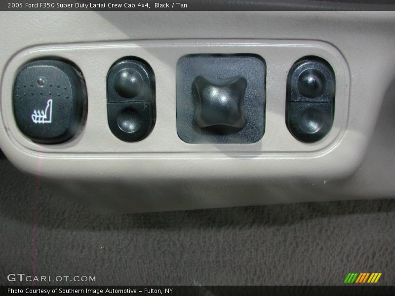 Black / Tan 2005 Ford F350 Super Duty Lariat Crew Cab 4x4