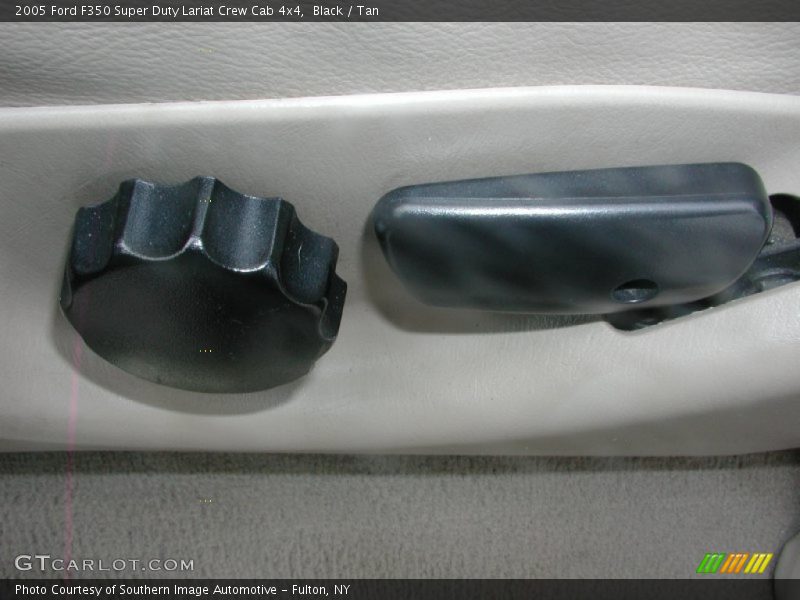 Black / Tan 2005 Ford F350 Super Duty Lariat Crew Cab 4x4