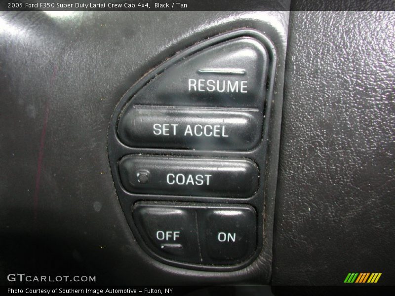 Black / Tan 2005 Ford F350 Super Duty Lariat Crew Cab 4x4