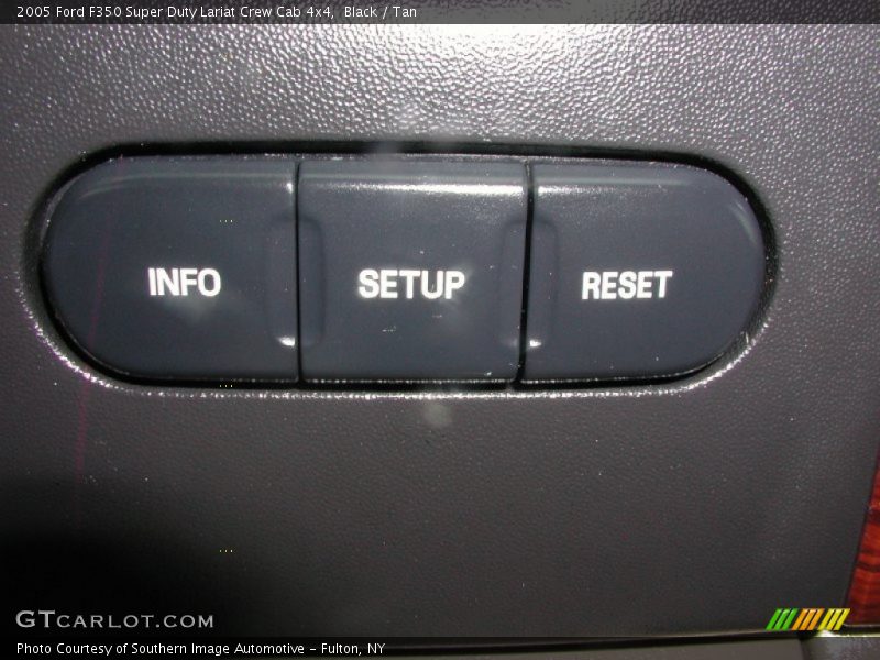 Black / Tan 2005 Ford F350 Super Duty Lariat Crew Cab 4x4