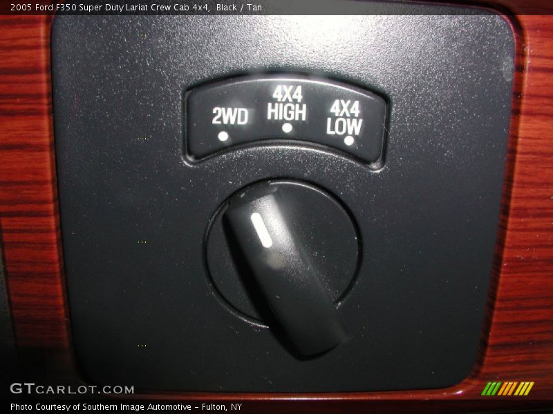 Black / Tan 2005 Ford F350 Super Duty Lariat Crew Cab 4x4