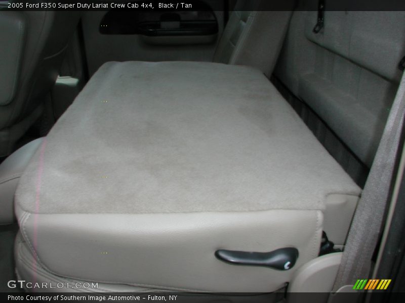 Black / Tan 2005 Ford F350 Super Duty Lariat Crew Cab 4x4