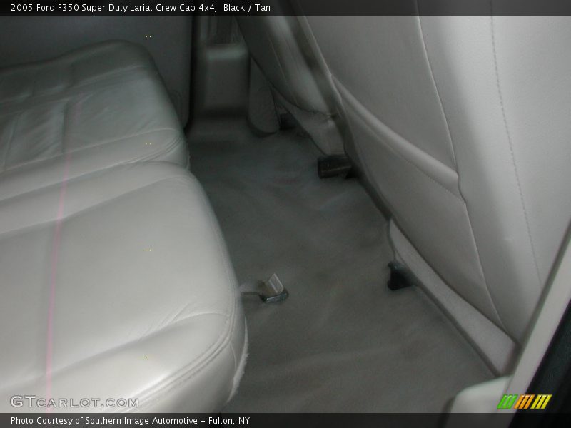 Black / Tan 2005 Ford F350 Super Duty Lariat Crew Cab 4x4