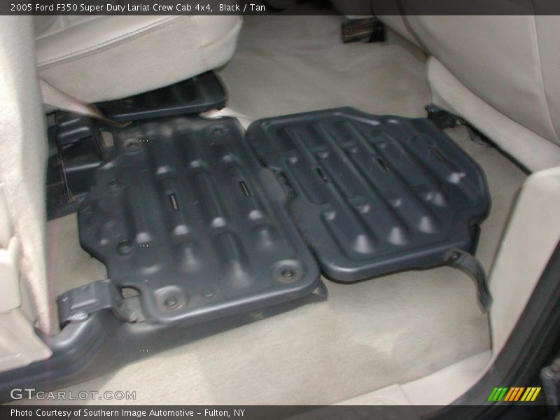 Black / Tan 2005 Ford F350 Super Duty Lariat Crew Cab 4x4