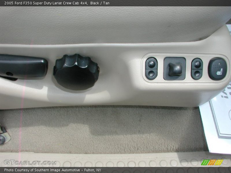 Black / Tan 2005 Ford F350 Super Duty Lariat Crew Cab 4x4