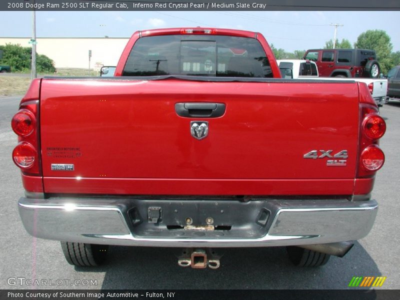 Inferno Red Crystal Pearl / Medium Slate Gray 2008 Dodge Ram 2500 SLT Regular Cab