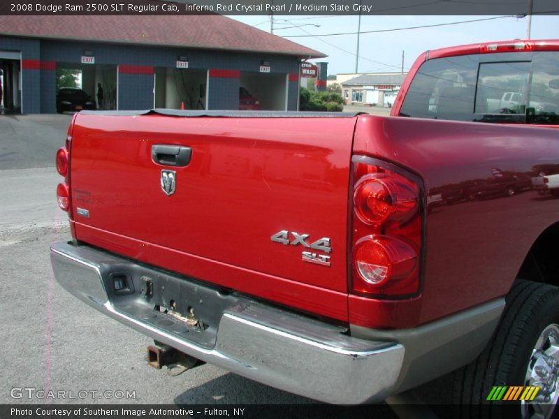 Inferno Red Crystal Pearl / Medium Slate Gray 2008 Dodge Ram 2500 SLT Regular Cab