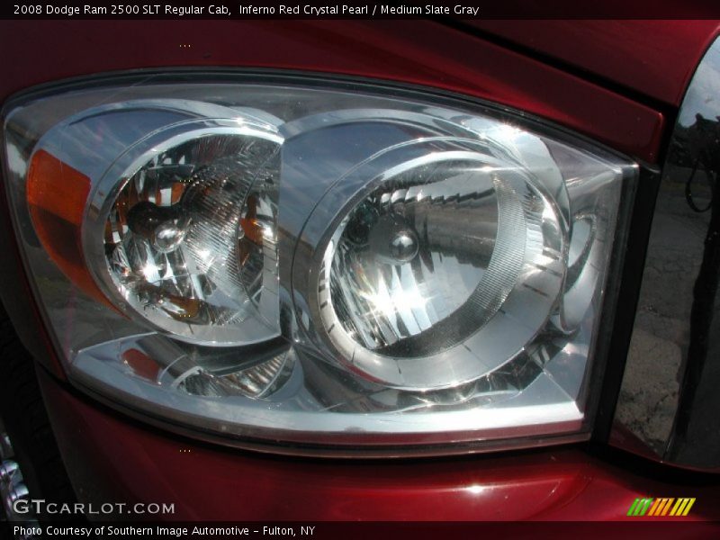 Inferno Red Crystal Pearl / Medium Slate Gray 2008 Dodge Ram 2500 SLT Regular Cab