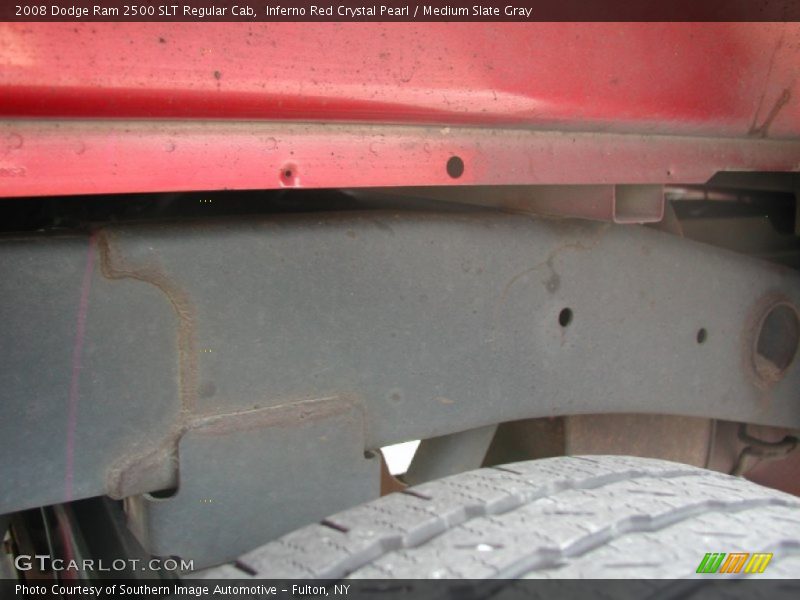 Inferno Red Crystal Pearl / Medium Slate Gray 2008 Dodge Ram 2500 SLT Regular Cab