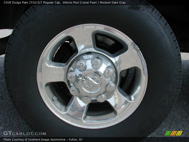 Inferno Red Crystal Pearl / Medium Slate Gray 2008 Dodge Ram 2500 SLT Regular Cab