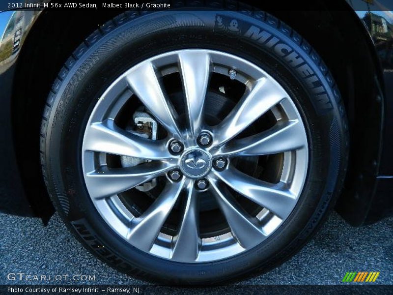  2012 M 56x AWD Sedan Wheel