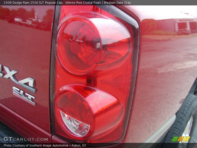 Inferno Red Crystal Pearl / Medium Slate Gray 2008 Dodge Ram 2500 SLT Regular Cab