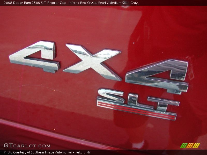 Inferno Red Crystal Pearl / Medium Slate Gray 2008 Dodge Ram 2500 SLT Regular Cab