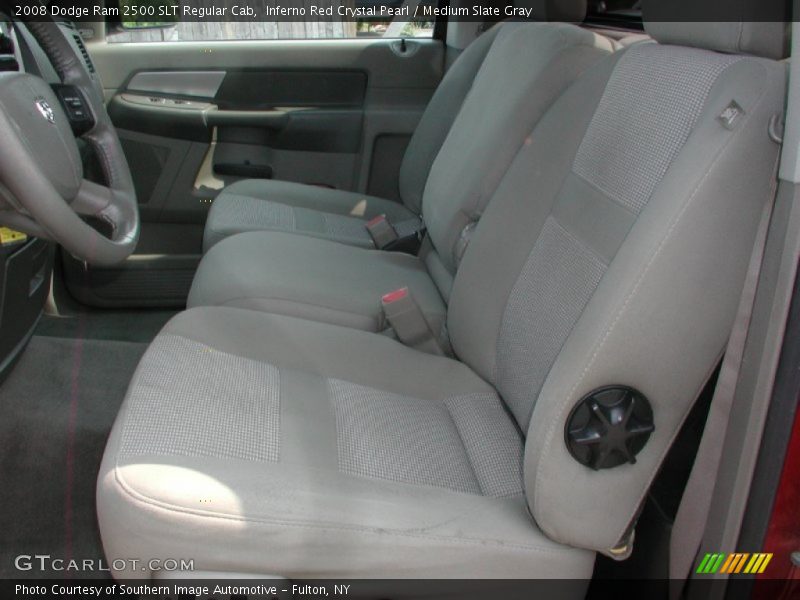 Inferno Red Crystal Pearl / Medium Slate Gray 2008 Dodge Ram 2500 SLT Regular Cab