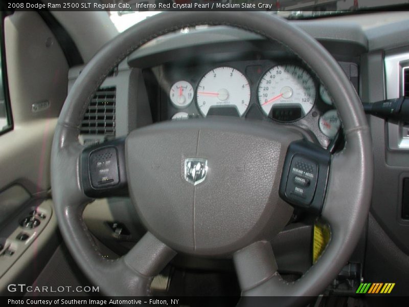 Inferno Red Crystal Pearl / Medium Slate Gray 2008 Dodge Ram 2500 SLT Regular Cab
