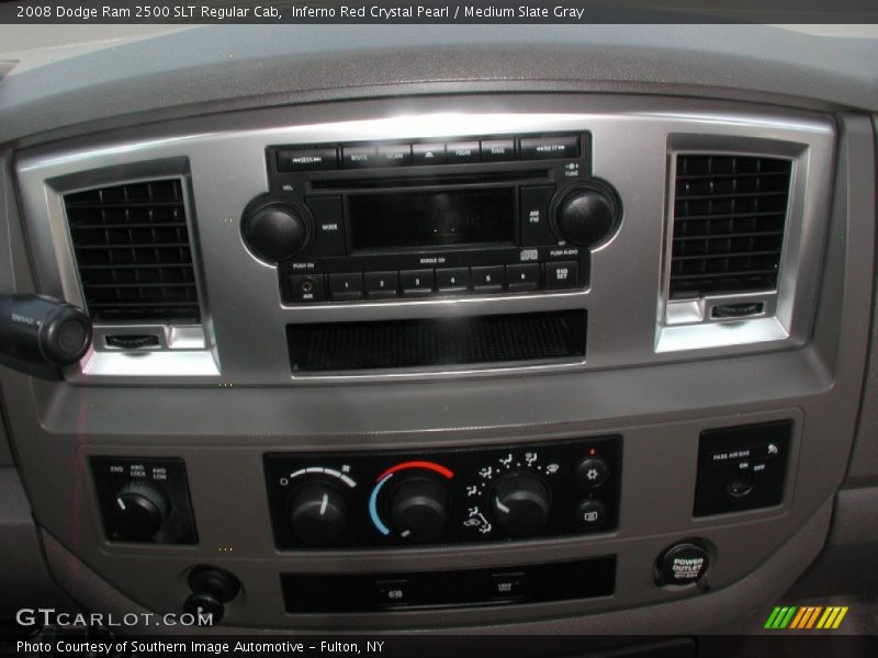 Inferno Red Crystal Pearl / Medium Slate Gray 2008 Dodge Ram 2500 SLT Regular Cab