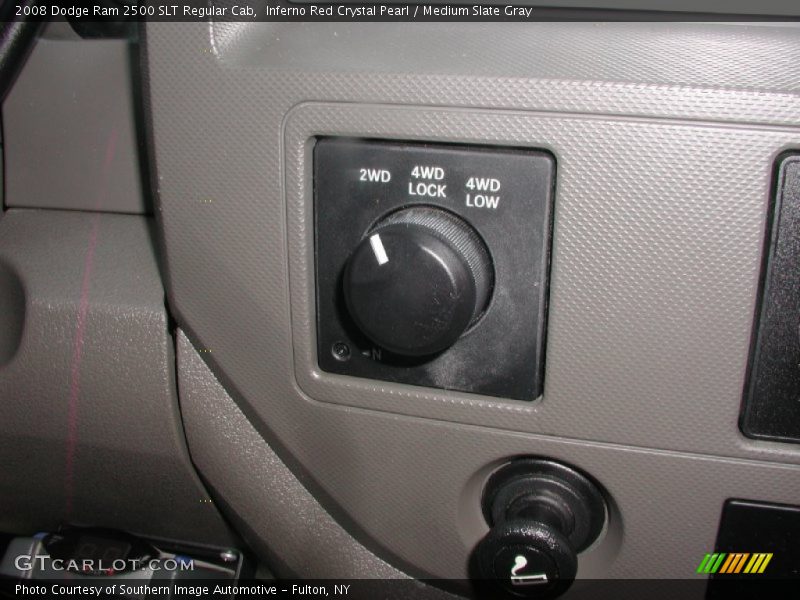 Inferno Red Crystal Pearl / Medium Slate Gray 2008 Dodge Ram 2500 SLT Regular Cab