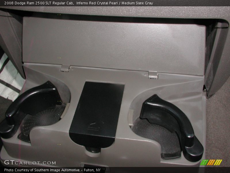 Inferno Red Crystal Pearl / Medium Slate Gray 2008 Dodge Ram 2500 SLT Regular Cab