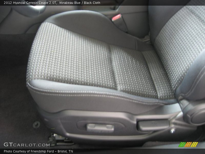 Mirabeau Blue / Black Cloth 2012 Hyundai Genesis Coupe 2.0T