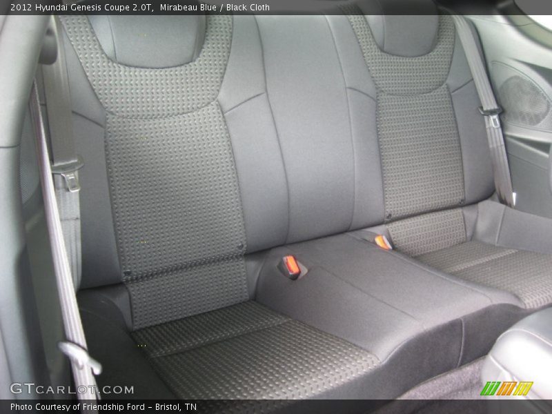 Mirabeau Blue / Black Cloth 2012 Hyundai Genesis Coupe 2.0T