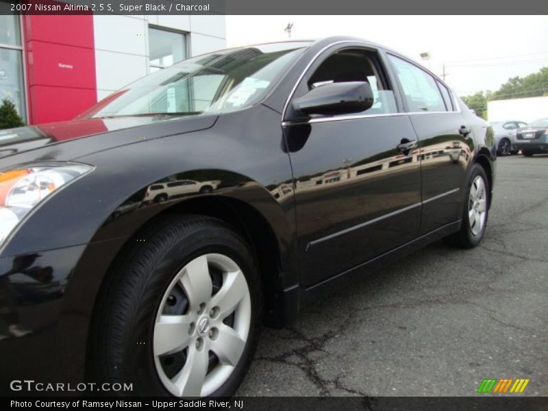Super Black / Charcoal 2007 Nissan Altima 2.5 S