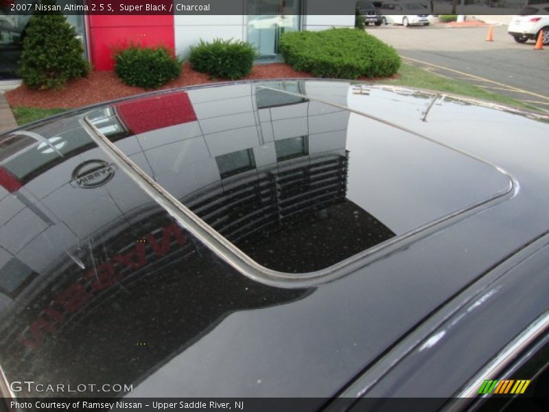 Super Black / Charcoal 2007 Nissan Altima 2.5 S