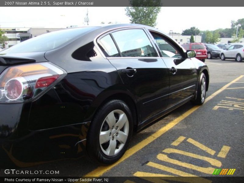 Super Black / Charcoal 2007 Nissan Altima 2.5 S