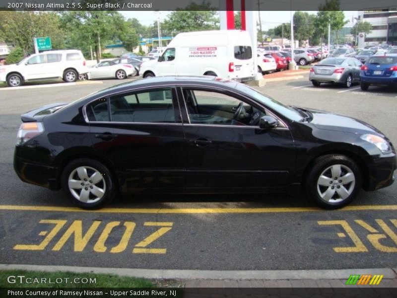 Super Black / Charcoal 2007 Nissan Altima 2.5 S