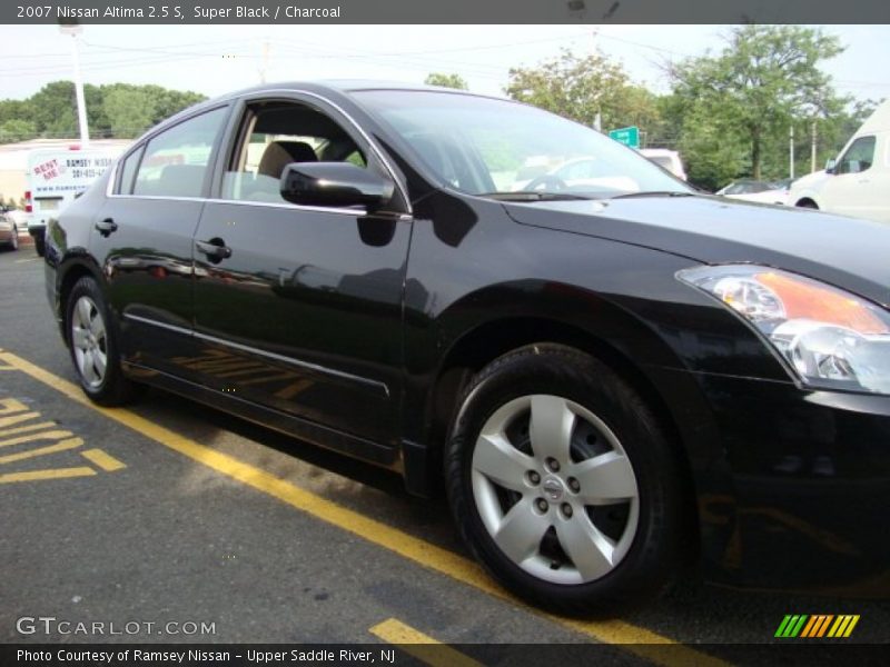 Super Black / Charcoal 2007 Nissan Altima 2.5 S