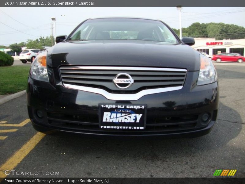 Super Black / Charcoal 2007 Nissan Altima 2.5 S