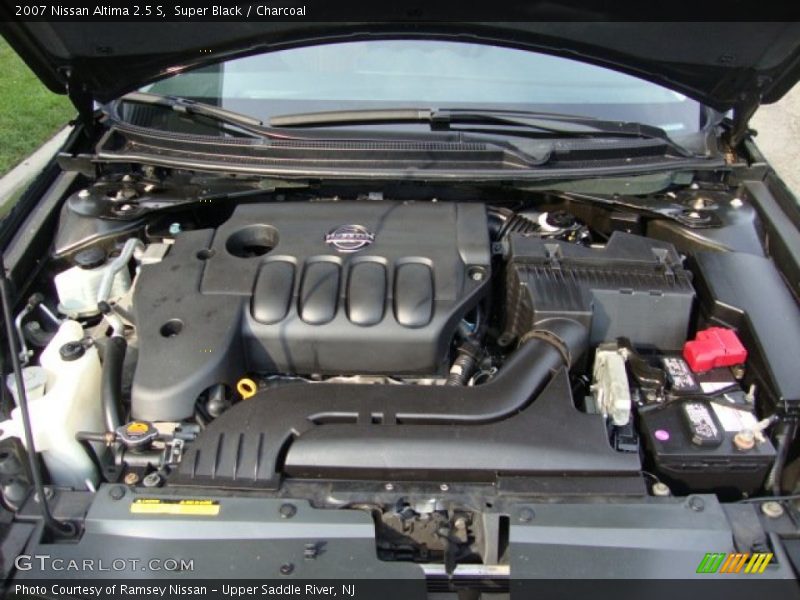 Super Black / Charcoal 2007 Nissan Altima 2.5 S