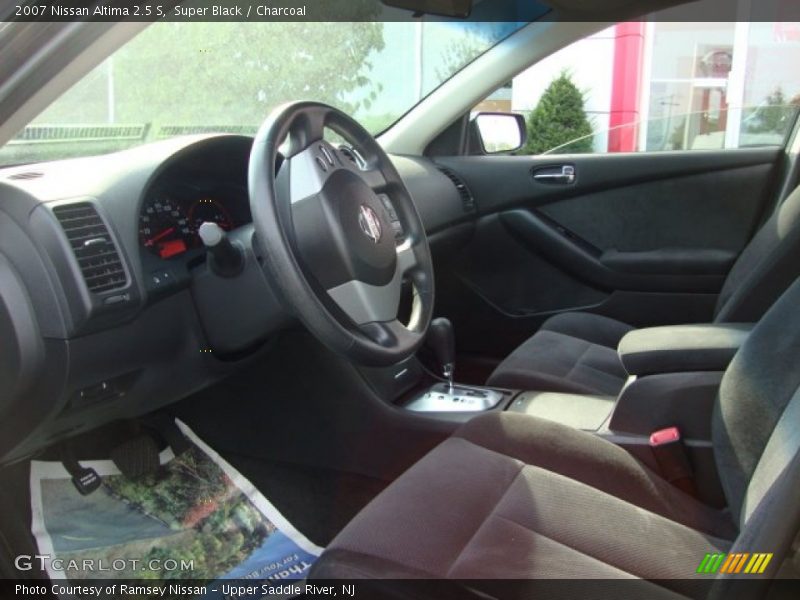 Super Black / Charcoal 2007 Nissan Altima 2.5 S
