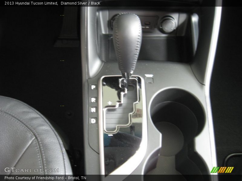Diamond Silver / Black 2013 Hyundai Tucson Limited