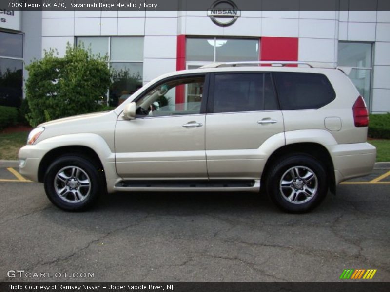 Savannah Beige Metallic / Ivory 2009 Lexus GX 470