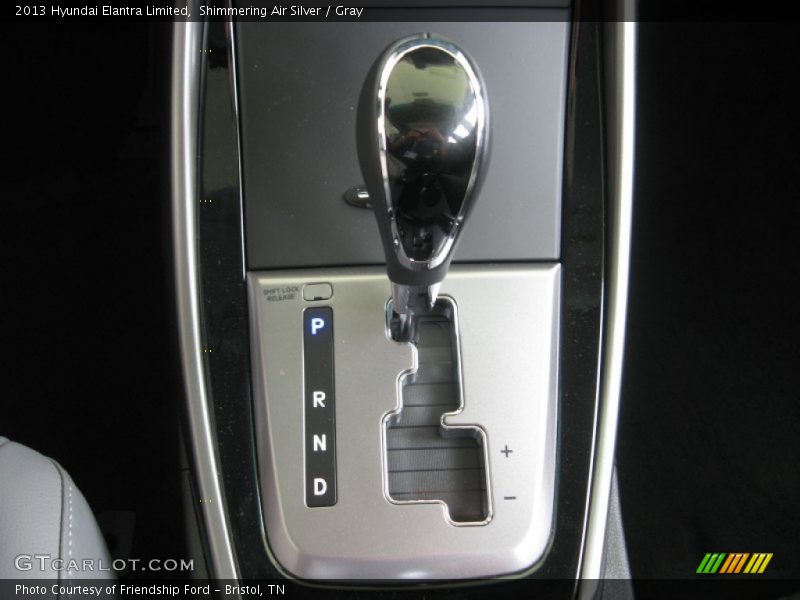 Shimmering Air Silver / Gray 2013 Hyundai Elantra Limited