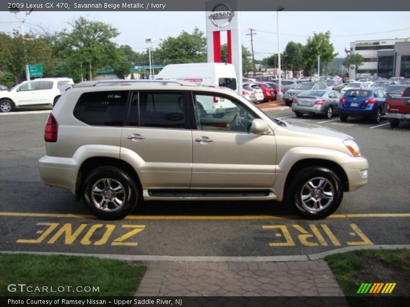 Savannah Beige Metallic / Ivory 2009 Lexus GX 470
