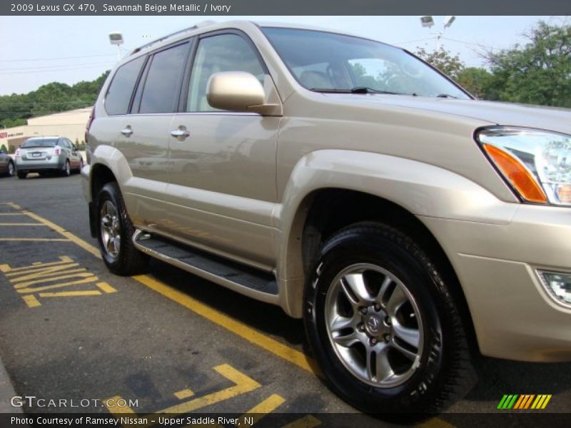 Savannah Beige Metallic / Ivory 2009 Lexus GX 470