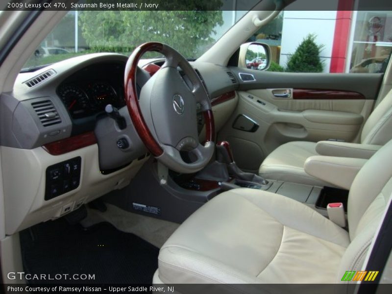 Savannah Beige Metallic / Ivory 2009 Lexus GX 470