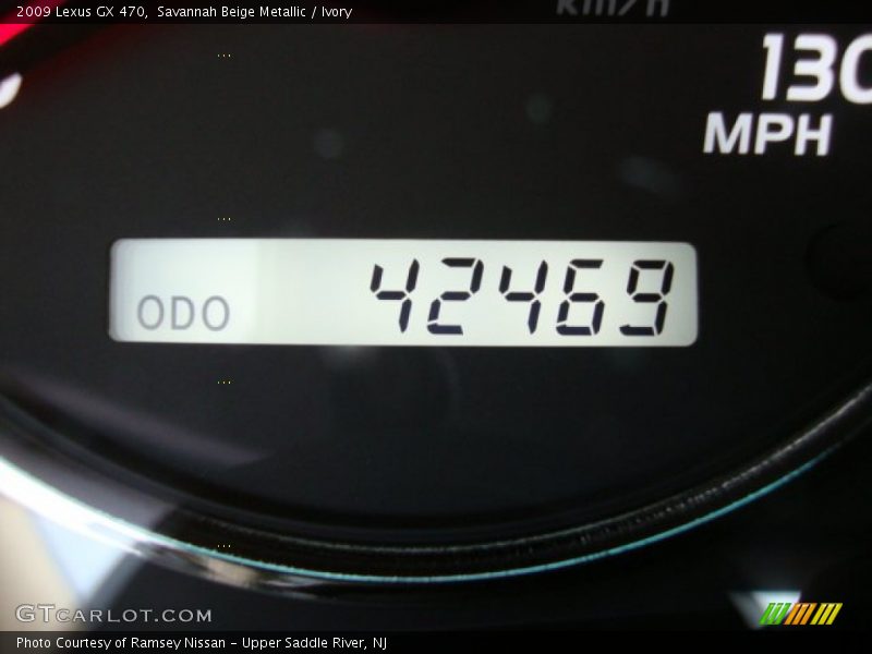 Savannah Beige Metallic / Ivory 2009 Lexus GX 470