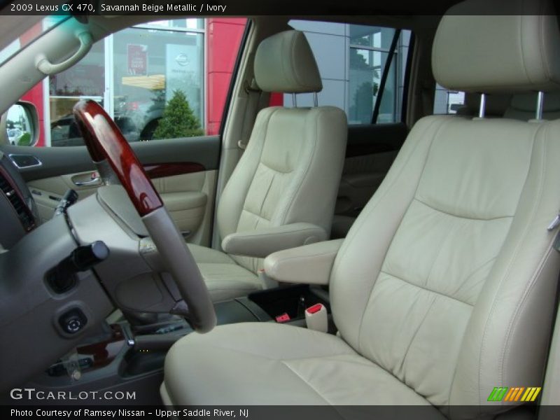 Savannah Beige Metallic / Ivory 2009 Lexus GX 470