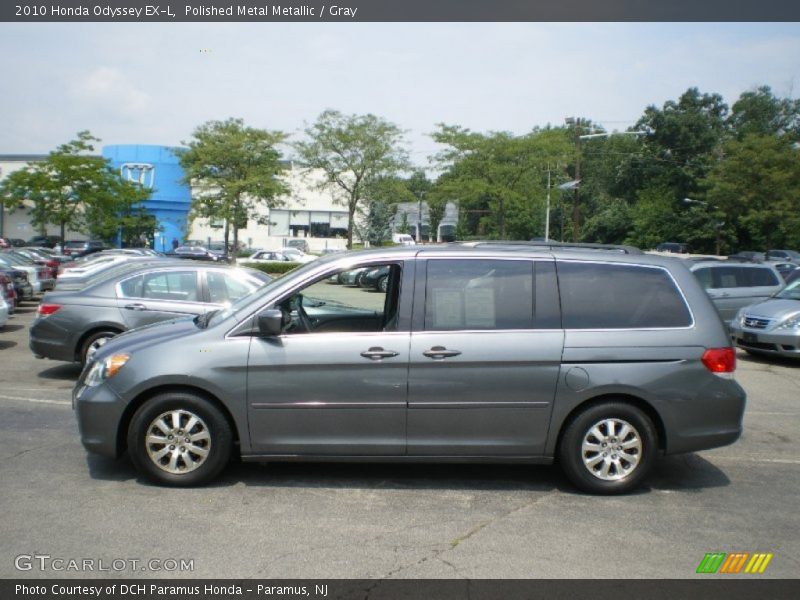 Polished Metal Metallic / Gray 2010 Honda Odyssey EX-L