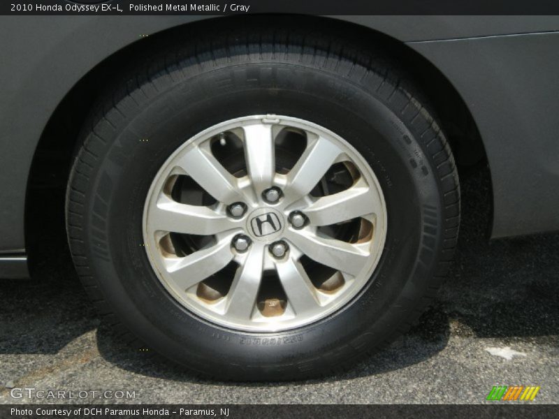 Polished Metal Metallic / Gray 2010 Honda Odyssey EX-L