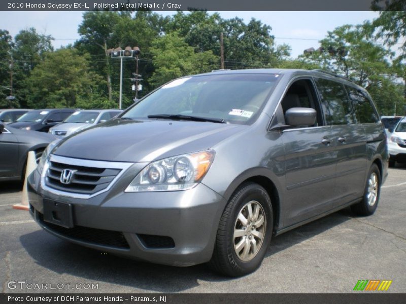 Polished Metal Metallic / Gray 2010 Honda Odyssey EX-L