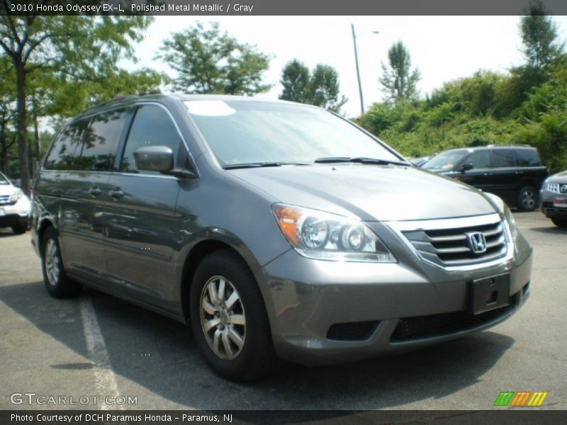 Polished Metal Metallic / Gray 2010 Honda Odyssey EX-L