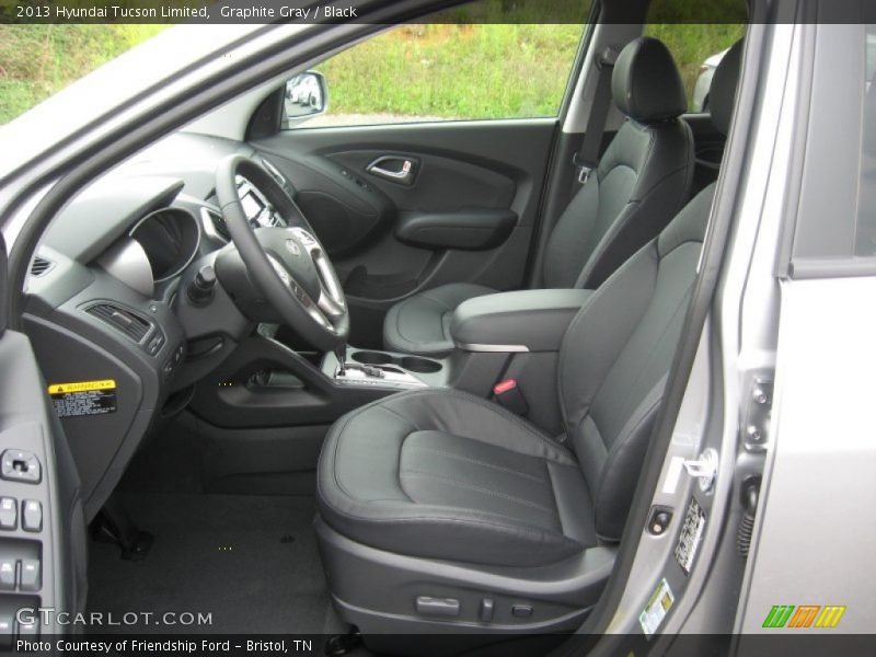  2013 Tucson Limited Black Interior